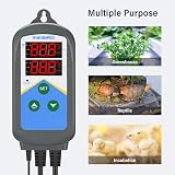 Inkbird ITC-306T-WiFi Aquarium Thermostat with Dual Output & Alarm view 6