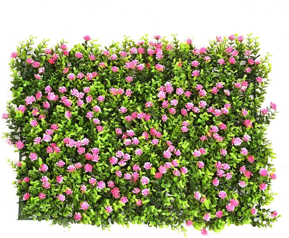 Artificial Hedges Screen Panels, Artificial Ivy Leaf Plastic Rolls Plant Wall, 1 Pack
