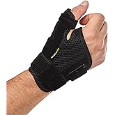 BraceUP Thumb Splint Brace Right Left Hand - Spica Splint, CMC Thumb Brace with Thumb Support, for Arthritis, Tendonitis, Car
