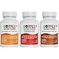 Hormex Rooting Powder Combo #3, 8, 16 (0.30-1.6 IBA) - Rooting Hormone for Common Home Garden Plants to Very Difficult Hardwood, Medicinal and Tree Cuttings - Root Stimulator for Plant Cloning