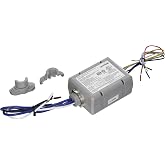 Leviton 20-Amp Super Duty Power Pack for Occupancy Sensors, Basic with Auto-On, Manual-On, Local Switch and Photocell Inputs, OPP20-RD4, Gray