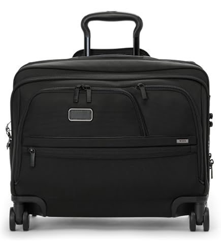 Amazon.com: TUMI - Alpha Small Compact 4 Wheeled Brief - Men's