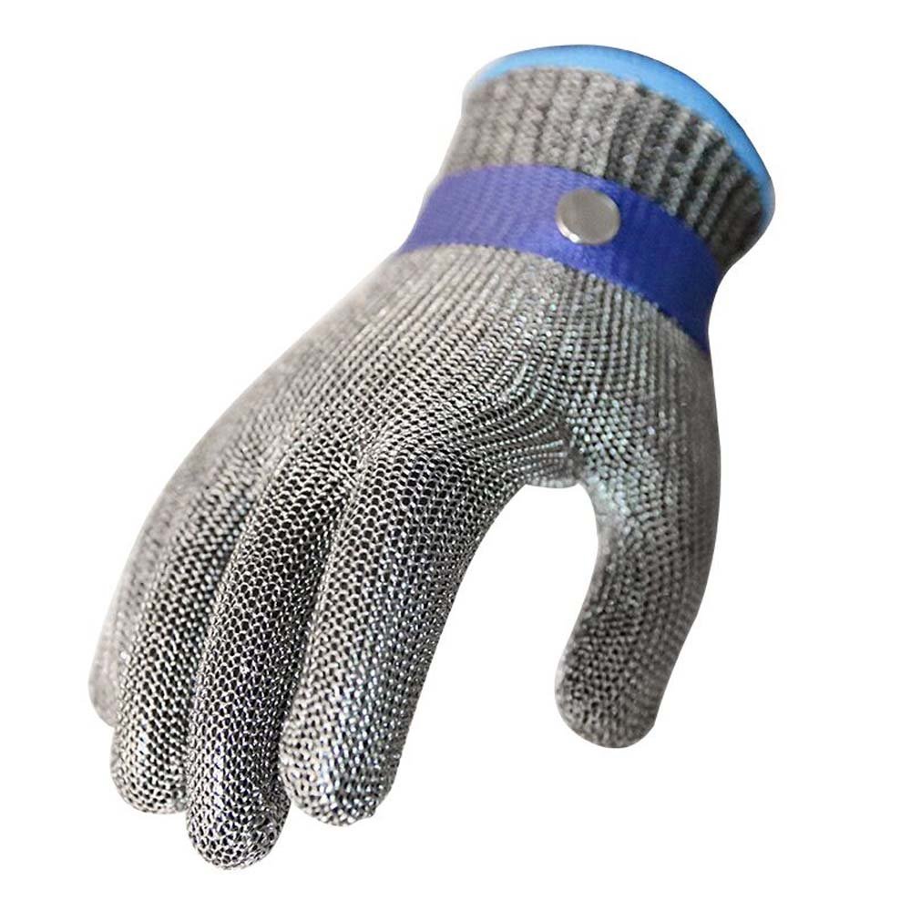 duojin Safety Cut Proof Stab Resistant Stainless Steel Metal Mesh Butcher Work Glove M