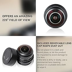 7Artisans 4mm F2.8 Fisheye Ultra Wide Angle Lens