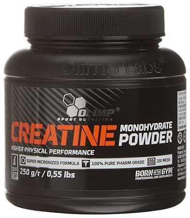Olimp Creatine monohydrate powder - Creatin, 1er Pack (1 x 250 g)