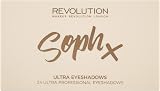 Revolution Beauty London Soph Eyeshadow Palette 24 Shades Matte Shimmer Glam view 5