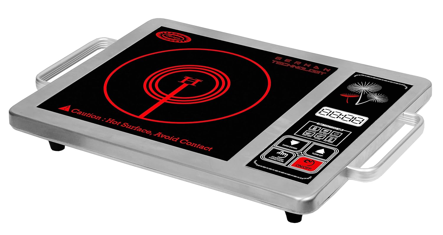 Buy Surya Infrared Ray Induction Cooktop Model DZ18PS in Crystalline