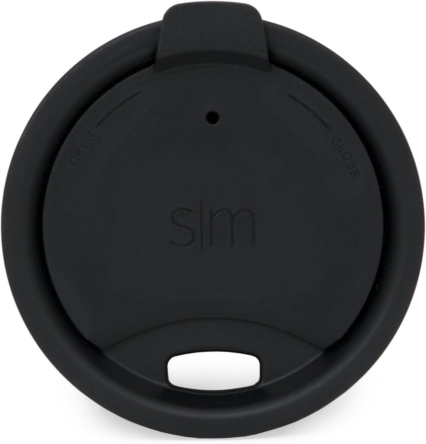 Simple Modern Tumbler, Water Bottle Lid Replacement Fits Insulated Classic, Journey and Scout Coffee Travel Mugs, Twist, Midnight Black