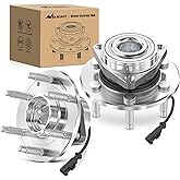 Nilight Wheel Bearing and Hubs Assembly Set for Chevy GMC Silverado Suburban Sierra Yukon XL 1500 Tahoe Avalanche Cadillac Escalade ESV EXT 2007 2008 2009 2010 2011 2012 2013 with 6-Lug, OEM 515096