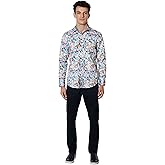 Robert Graham Mens, HARBIN Long Sleeve Woven Button Down Shirt