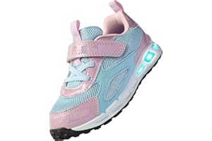 Floranate Flora LU Light Up Shoes Toddler Size 5 to Little Kid Size 2 for Boys and Girls