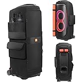 LEFOR·Z Speaker Case Compatible with JBL PartyBox Ultimate,Bottomless Speaker Dust Cover Storage Bag Fits for JBL PartyBox Ultimate for Outdoor Travel,Portable Cover Only(Without Pull Rod & Wheels)