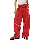 Yanekop Women's Baggy Wide Leg Palazzo Pants