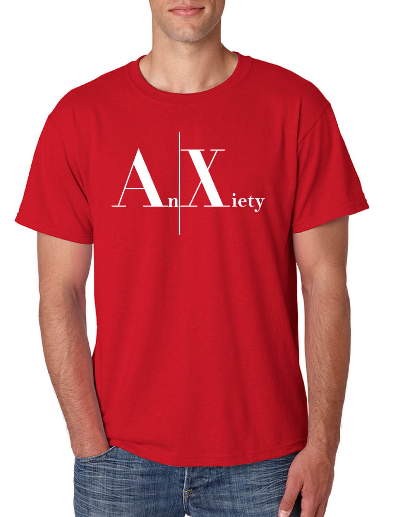  S T Shirt Anxiety An Xiety Tee Trendy Shirt Popular Yoga Gift
