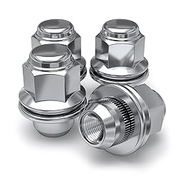 White Knight M12x1.50 Chrome Factory Style Lug Nuts