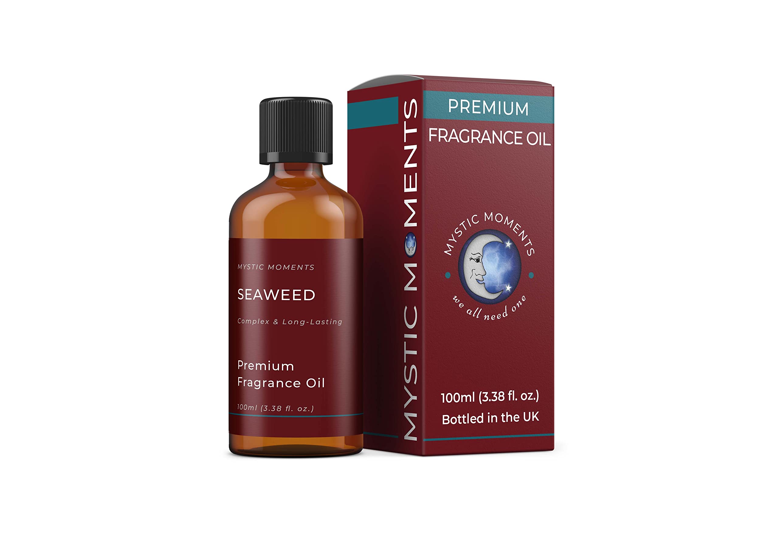 Mystic Moments | Seaweed Fragrance Oil - 100ml - Perfect for Soaps, Candles, Bath Bombs, Oil Burners, Diffusers and Skin & Hair Care Items โ image 1