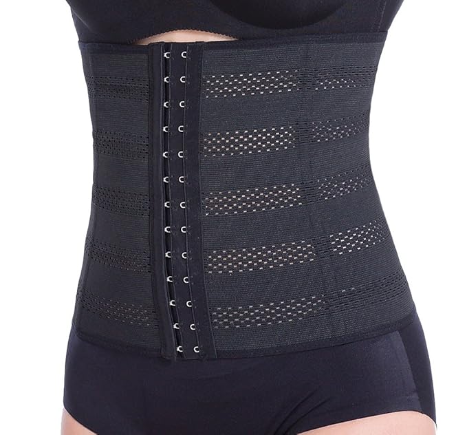 Everbellus Damen Bauch Weg Unterbust Gürtel Waist Training Korsett Dessous