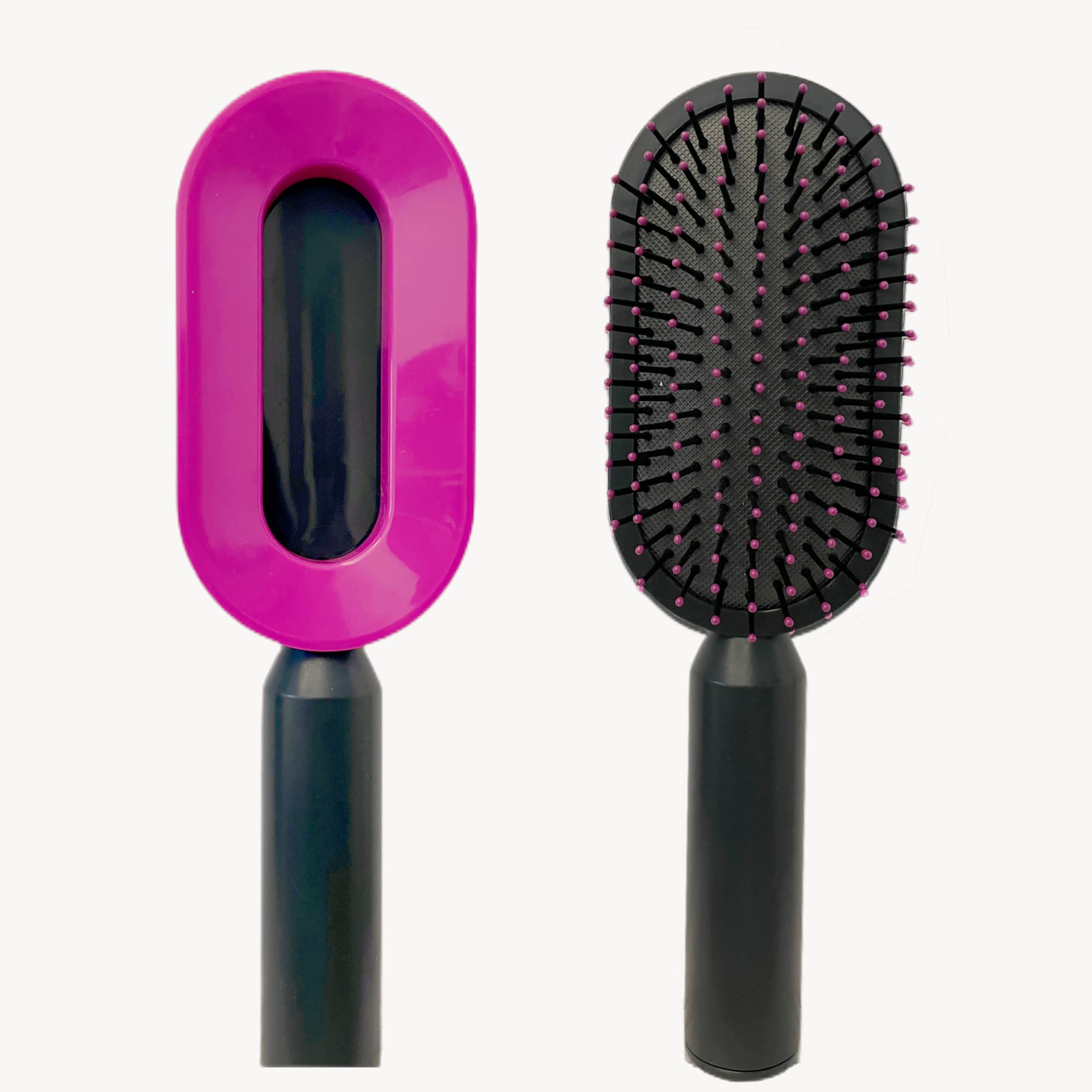 Detangling Hair Brush Soft Hairbrush Anti Static Air Cushion Massage Hair Brush for Women Long Short Wavy Straight Hair purple