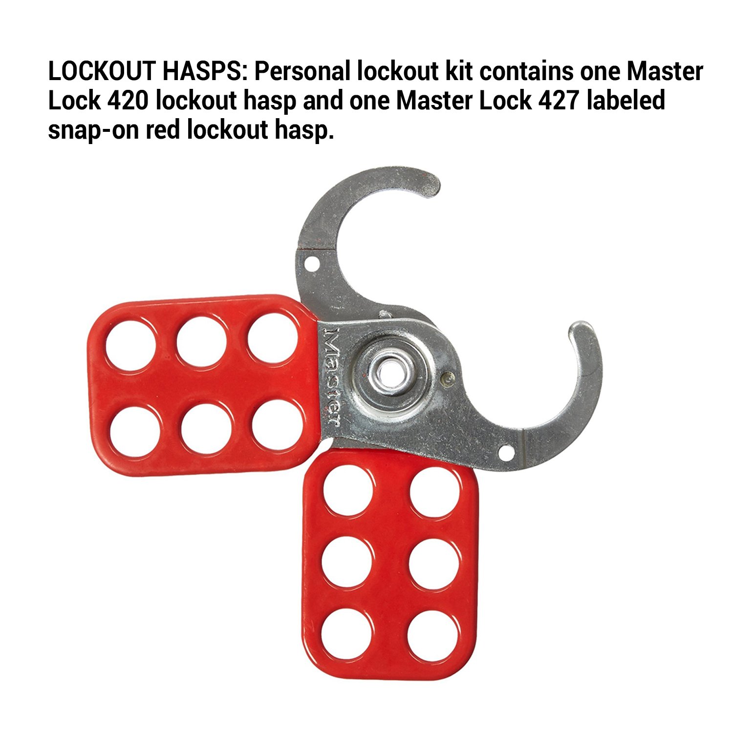 Master Lock Lockout Tagout Kit, Electrical Lockout Kit with