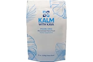 Kalm with Kava Pouni Ono Micronized Kava (8 oz.)