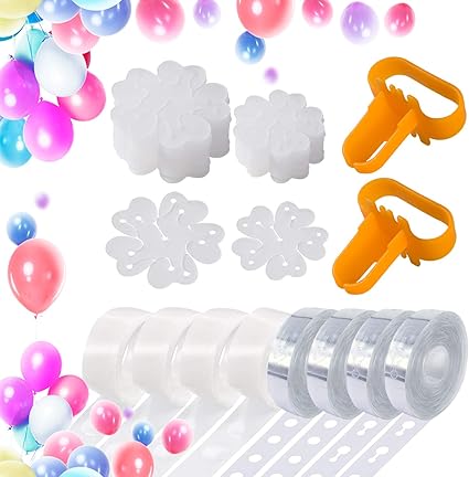 Amazon Com Balloon Decorating Strip Kit For Balloon Arch Garland