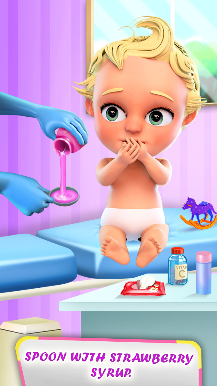 Little Baby Injection Simulator Kids Doctor Game FREE