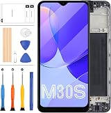 LADYSON AMOLED LCD Display Screen For Samsung Galaxy M30s M307F M307FN Black