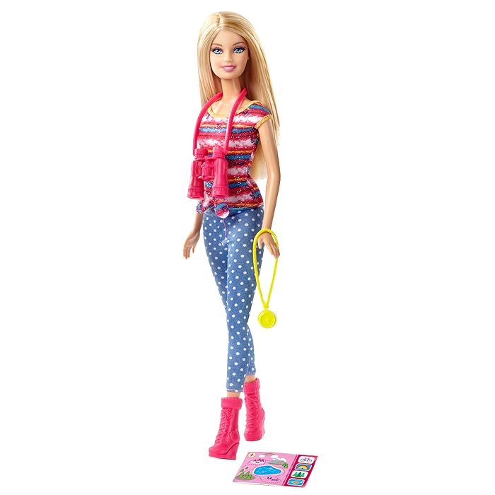 Buy Barbie Life in the Dreamhouse The Amaze Chase Camping Barbie Doll