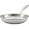Breville Thermal Pro Stainless Steel Frying Pan / Fry Pan / Stainless Steel Skillet - 10 Inch, Silver