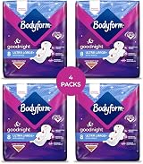 Bodyform Cour-V Ultra Night Sanitary Towels Wings 10597 8s Pack of 4 view 2