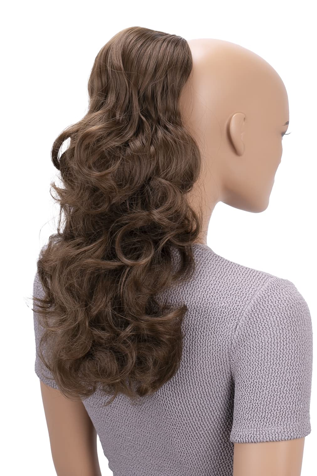 CAISHA 18" Hairpiece Ponytail Extensions Voluminous Wavy Light Brown PH23 — image 1