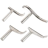 BMWOOD 1"Dia Stem Glide Bowl Turner's 4-Piece Toolrest Set w for Woodlathe Bowl Turning