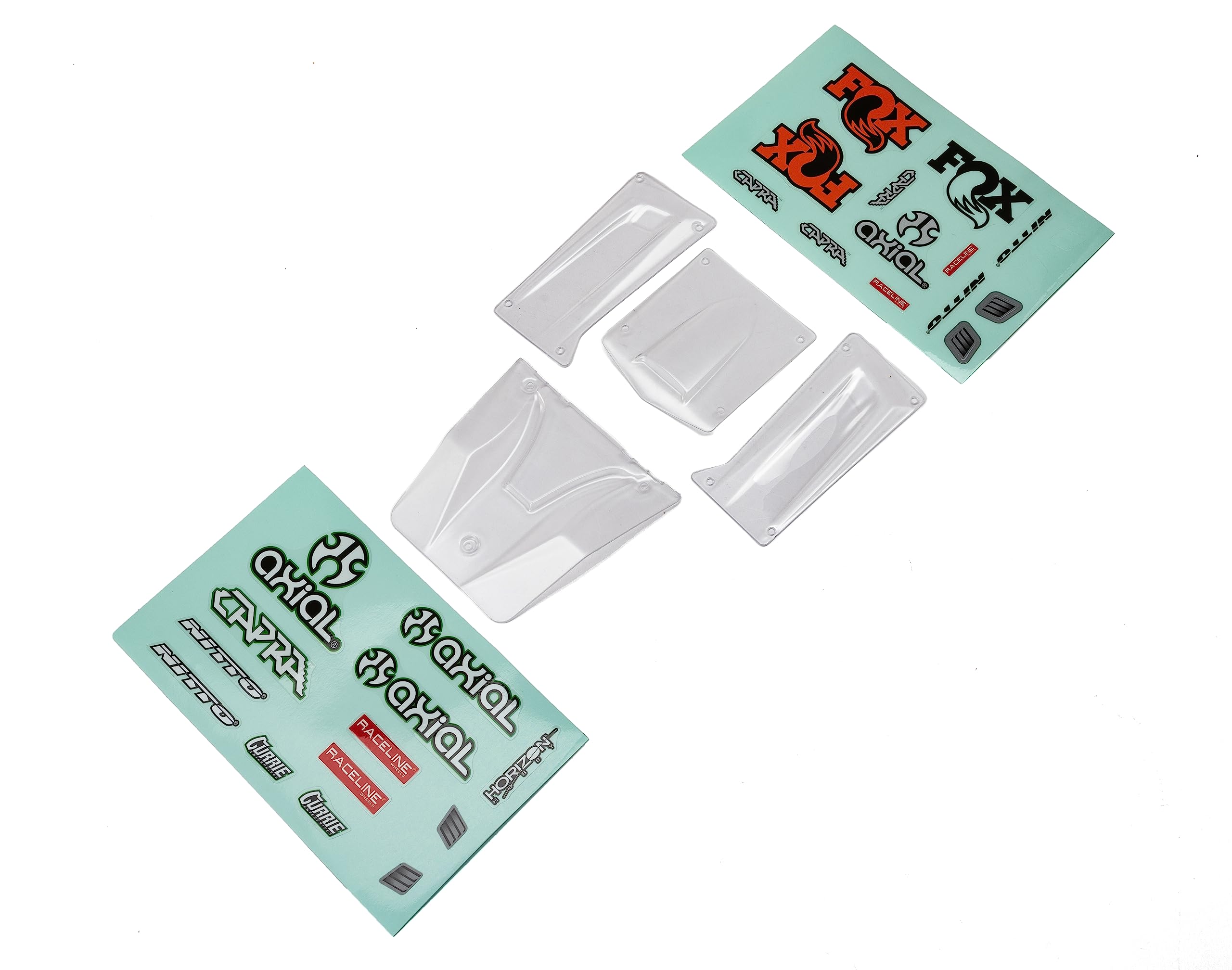 Axial AXI210001 Body Panel Set, Clear, Capra: UTB18, Multi-Coloured