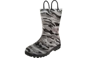 Josmo Boy's Unisex Kids Fun Colors Outdoor Rain Boot