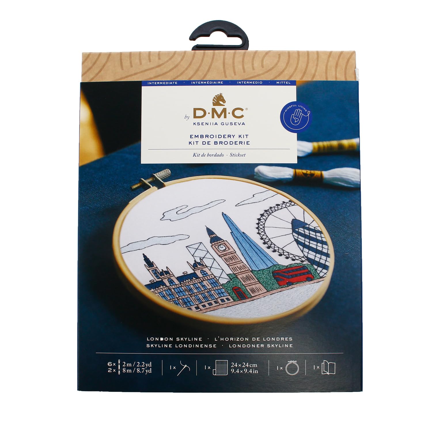 DMC London Skyline - Medium Embroidery Kit
