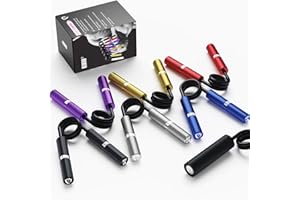ALMAH Grip Strength Trainer Set 6 Pack(50-300LB),Forearm Strengthener,Metal Hand Grip Strengthener,Hand Gripper Workout,Wrist Strengthener Great for Finger Strength Training and Exerciser As Gift