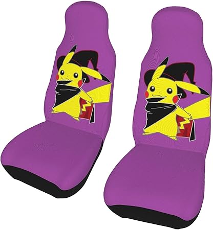 Amazon 車 シートカバー ポケットモンスター 8 カーシートカバー 防水シートカバー 防塵 汚れ防止 前席シートカバー 軽 普通車適用 フロント 汎用 シート保護 2枚 車載 オシャレ グッズ ずれにくい132 52cm シートカバー 車 バイク