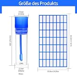ZHENGYYUU 30x 15ML Specimen Cups Urine Stool Sample Test Tubes with Spoon Lid view 2