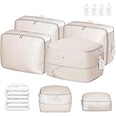 DIMJ Comforter Storage Bag 4 Pack - Blanket Storage Organizer Compression Bags, Large Capacity Ultra Space Saving Self Compression Organize for Bedding, Pillow, Duvet, Sheet Storage with Zipper Window