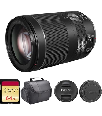 RF24-240mm F4-6.3 IS USM &純正フード&フィルター Amazon.com : Canon RF 24-240mm f/4-6.3 is USM Lens (3684C002) +