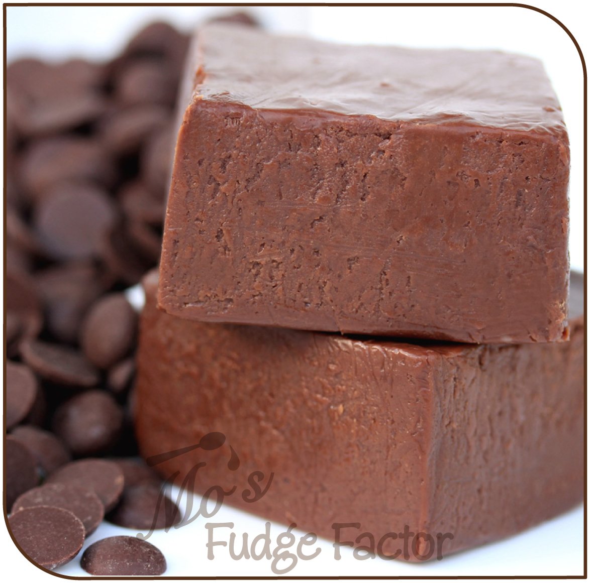 Mo's Fudge Factor, Chocolate Peanut Butter Fudge (1/2