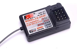 Flysky FS-GR3E Receiver 3CH 2.4Ghz Receiver for Flysky FS-GT2 FS-GT2B FS-GT3B FS-GT3C FZ-IT4S Transmitter