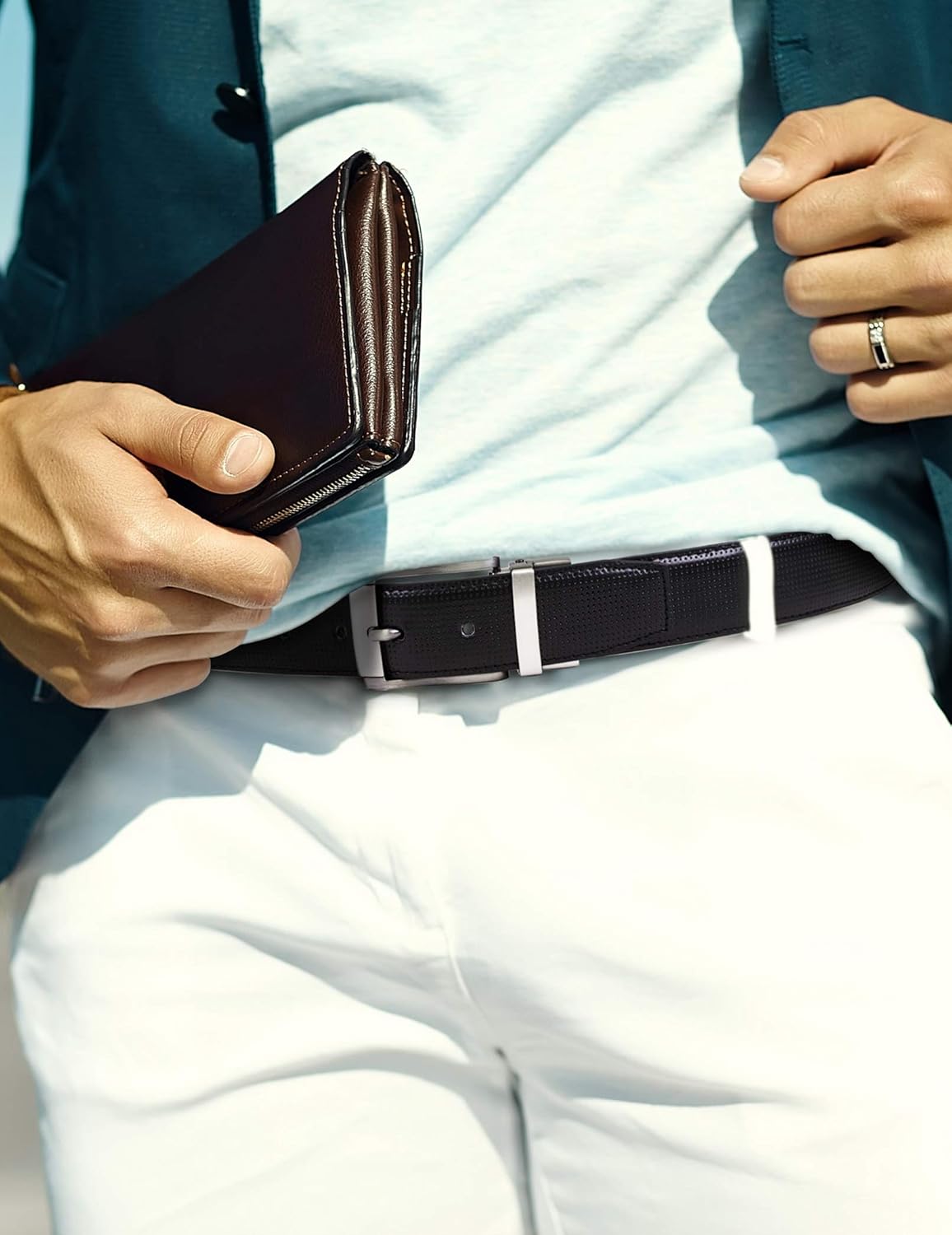 steve madden mens belt