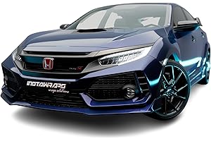 INSTAWRAPS Avery Car Wrap Roll SW900 Gloss Metallic Magnetic Burst | 679-M | (Sample 3in x 5in) | Automotive Vinyl Wrap for Cars - Car Interior Wrap & Exterior