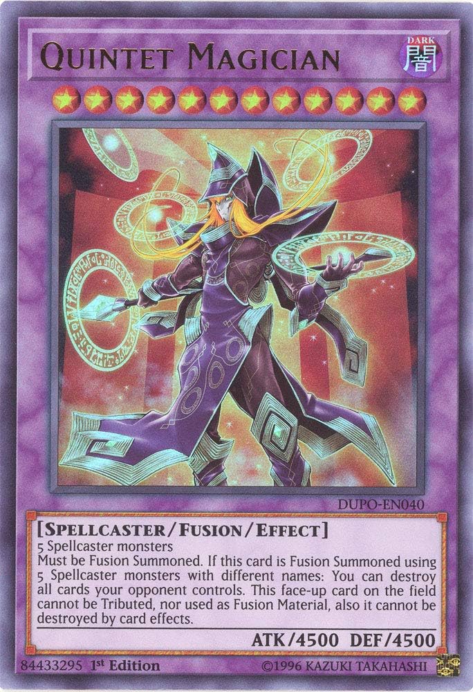 YuGiOh! Quintet Magician DUPOEN040 Ultra Rare