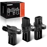 A-Premium Engine Camshaft Crankshaft Position Sensor | Compatible with Nissan &amp; Infiniti Vehicles - 3.5L V6 - Altima, Maxima, 350Z, Murano, Quest, FX35, G35, M35 - Set of 3