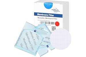 100 x MCE Membrane Filter, Membrane Solutions Lab Supply Sterile MCE Gridded Membrane Filter, Diameter:47mm, Pore:0.45 Micron