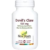 New Roots Herbal Devil’s Claw 525mg, 100 Veggie Capsules, 50-Day Supply, Supports Joint and Mobility Comfort, Promotes Flexib