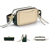 Mawpoy Crossbody Bags for Women, leather camera bag purse, crossbody purses for women,Camera Bag Clutch Crossbody