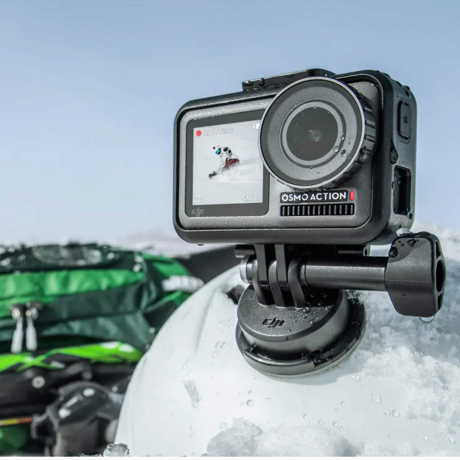 2019 DJI Osmo Action Camera with 2 Screens, 4K HDR Video, 11m(36ft) Waterproof, comes 128GB Micro SD, Carrying Case, Floating Handle, Portable Handheld, 50 in 1 Combo, 1 Year Limited Warranty - Image 9